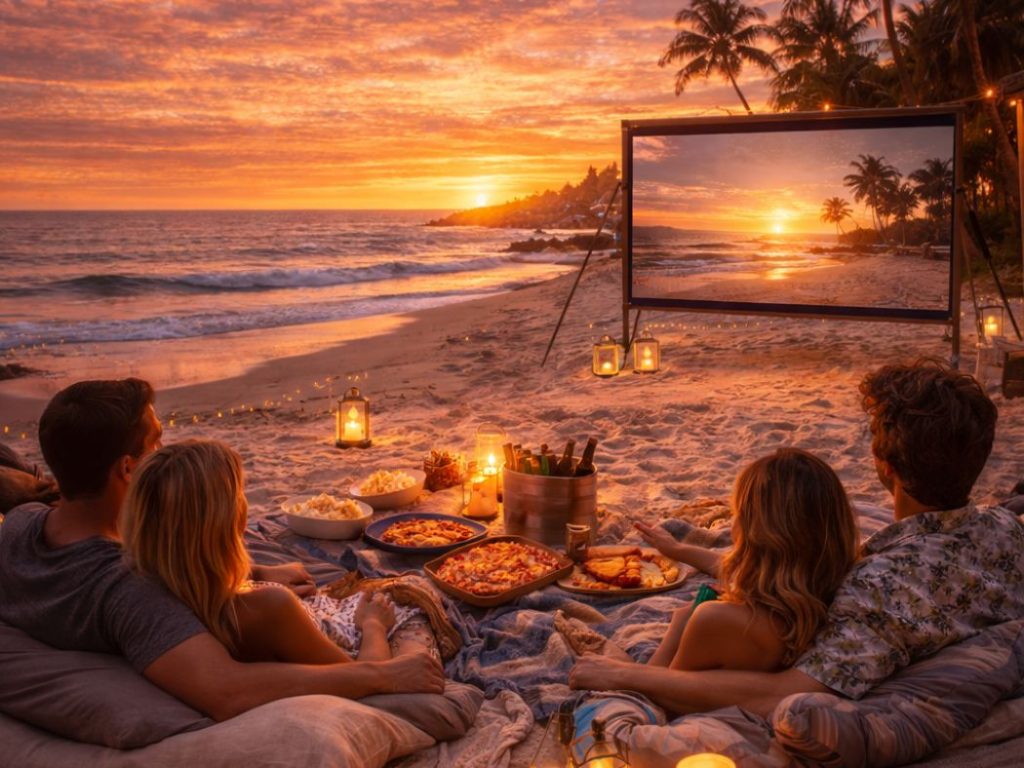 Nos soirées Home Cinéma sur la plage !